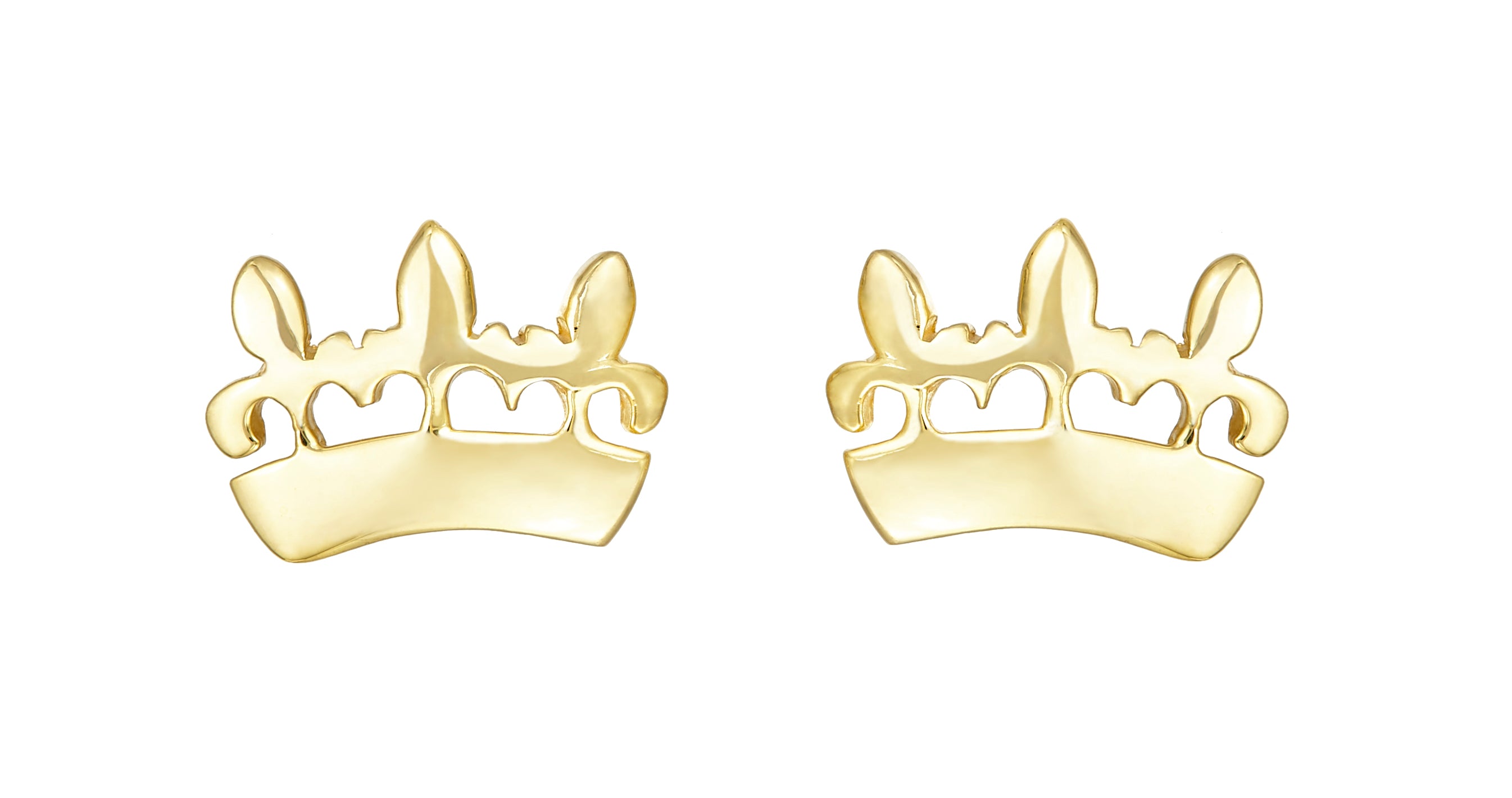 Orecchini Bee Queen con corona