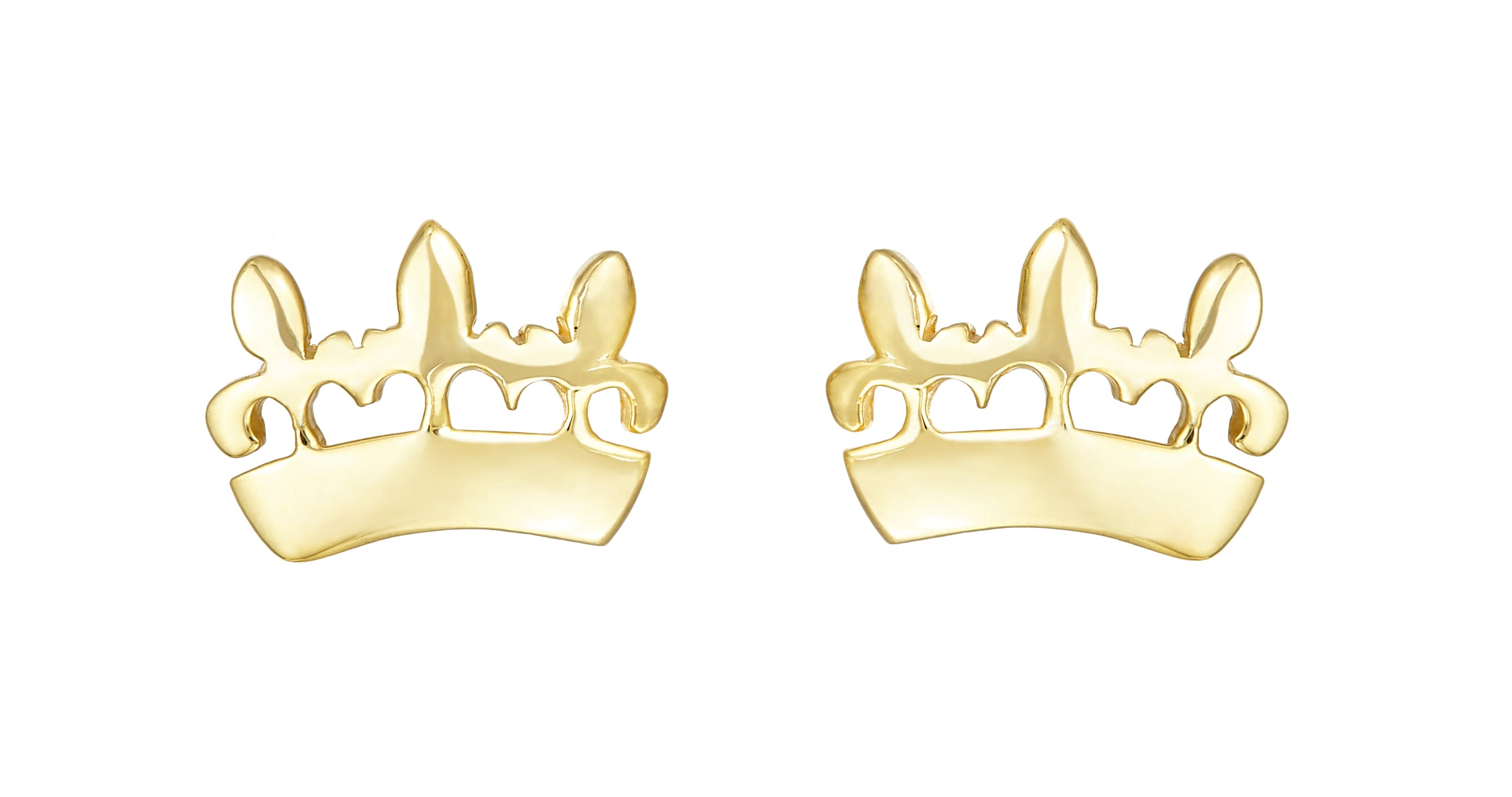 Bee Queen Crown Earrings