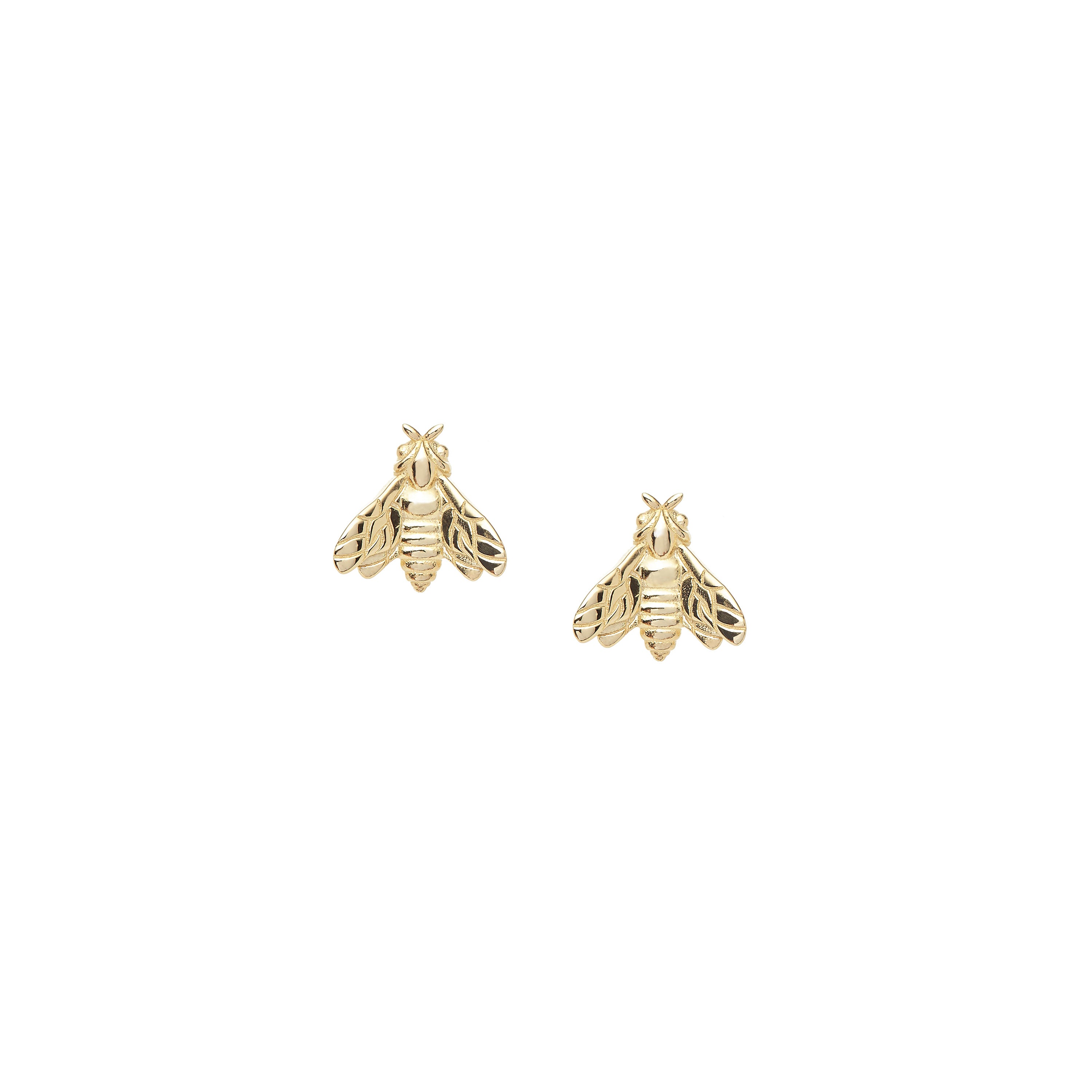 Bee Queen Small Bee Earrings