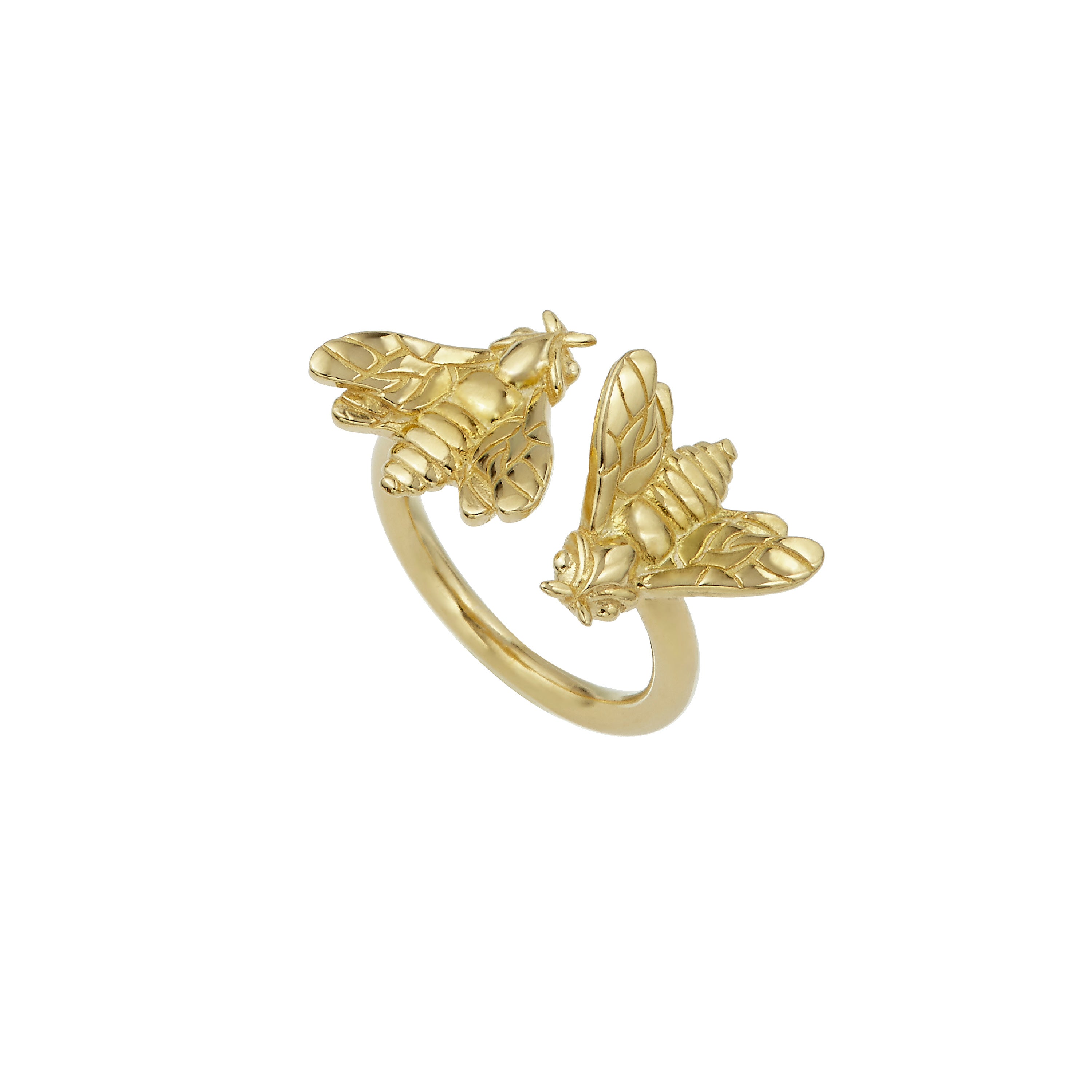 Bee Queen Two Bee Ring