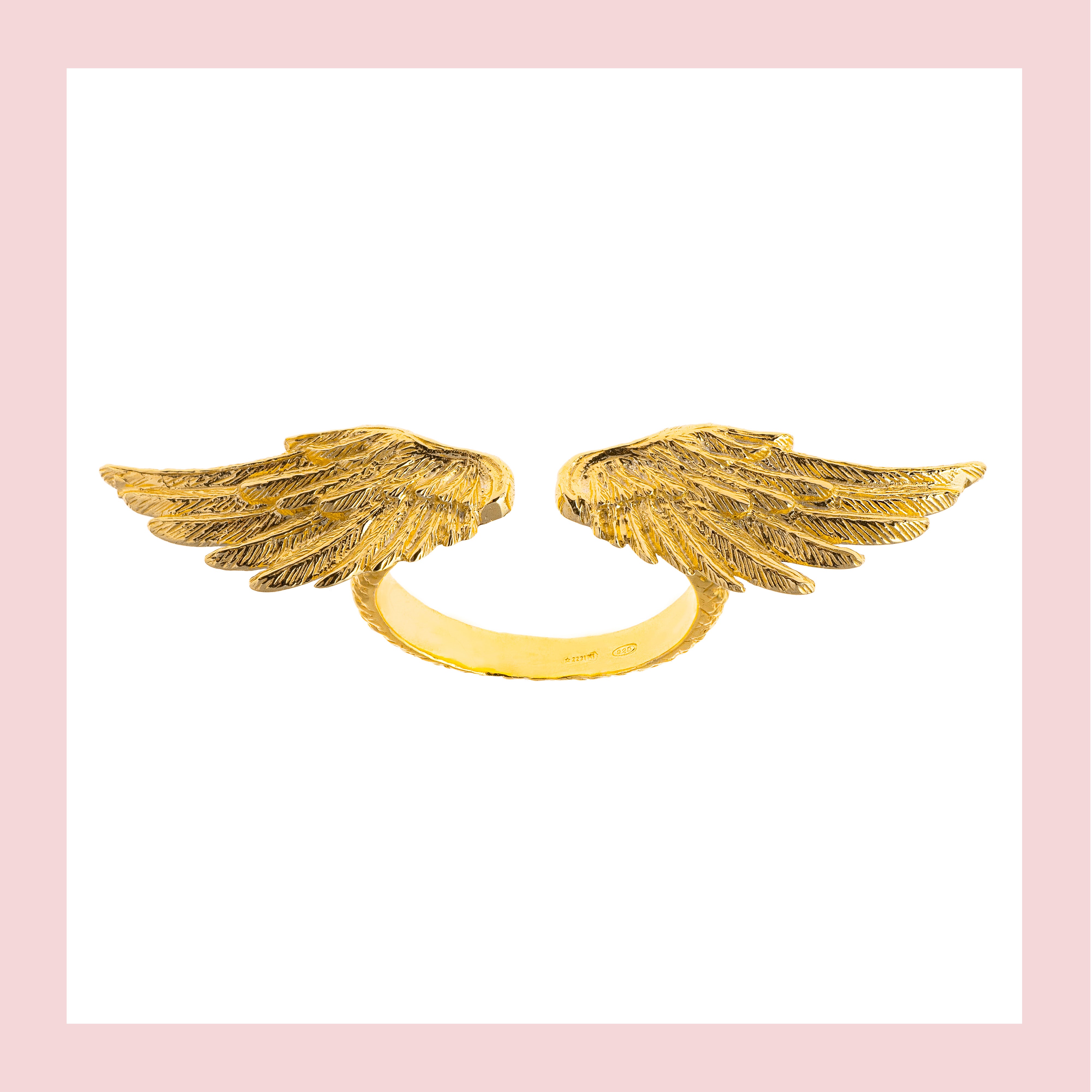 Artemis Double Wing Ring