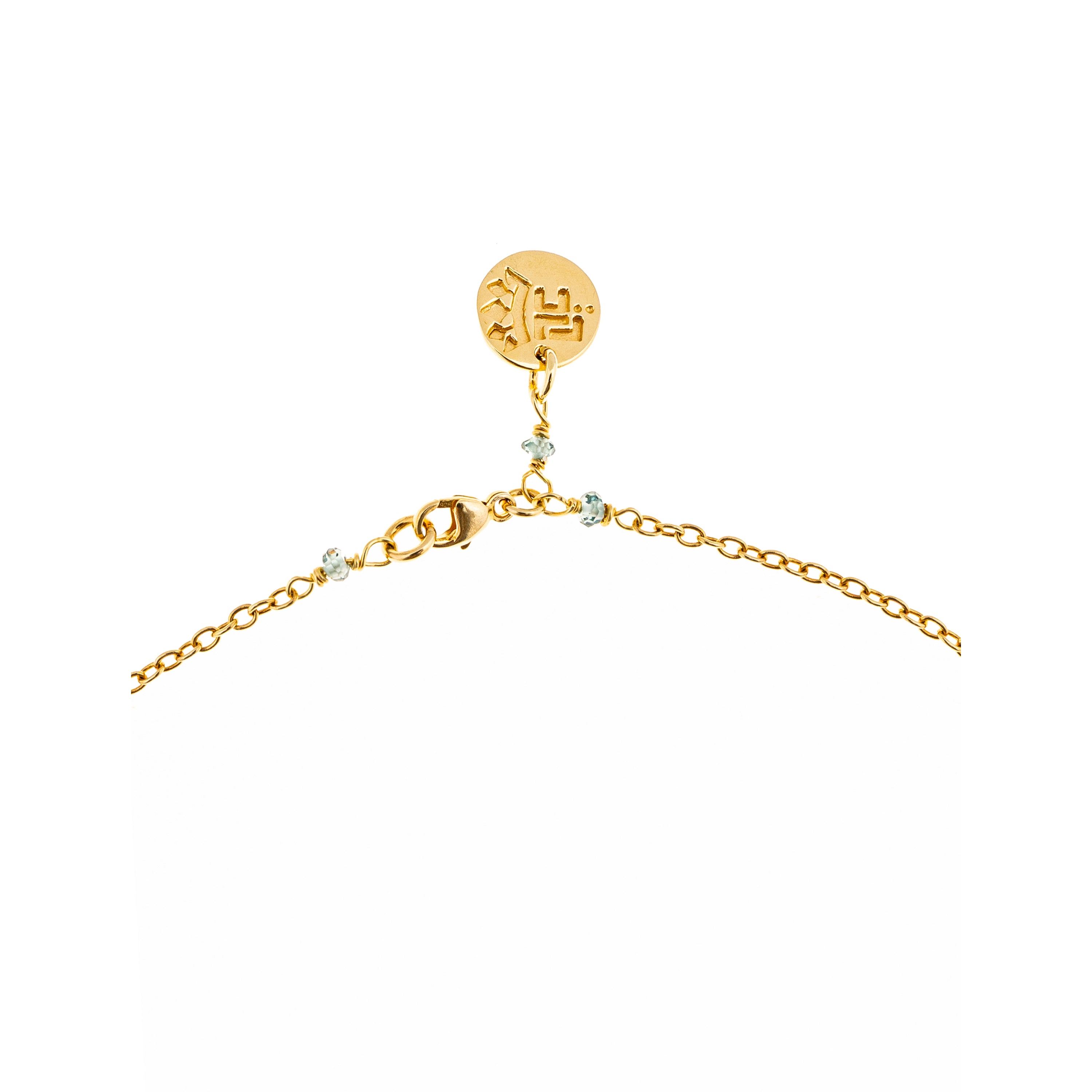 Artemis Talon Necklace with Pearl and Zircons