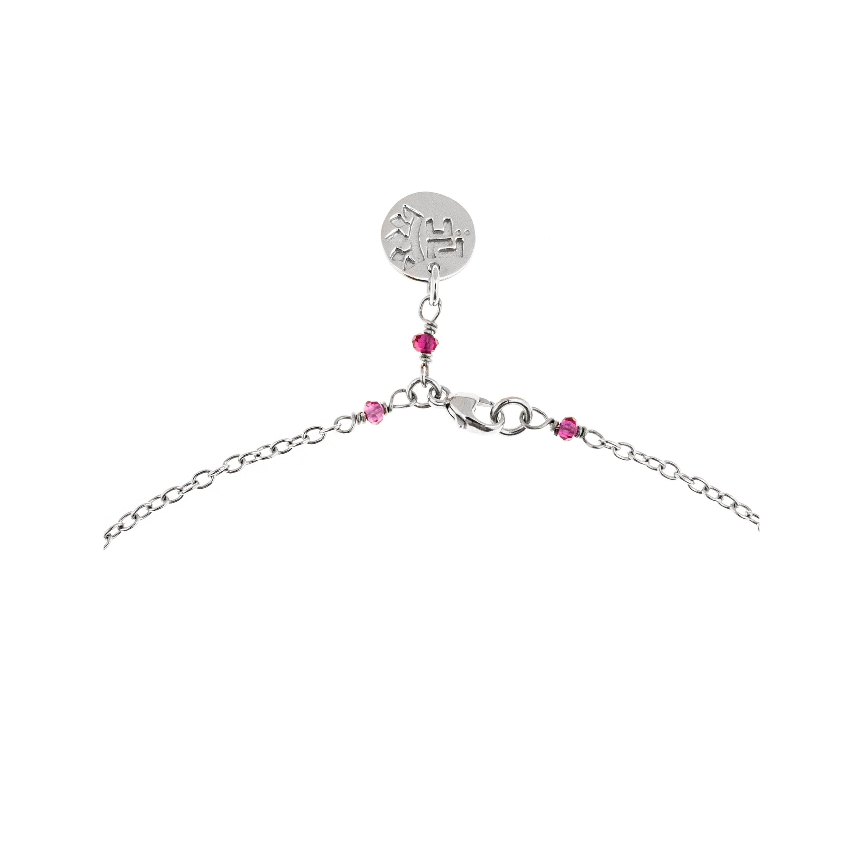 Artemis Talon Necklace with Pearl and Zircons