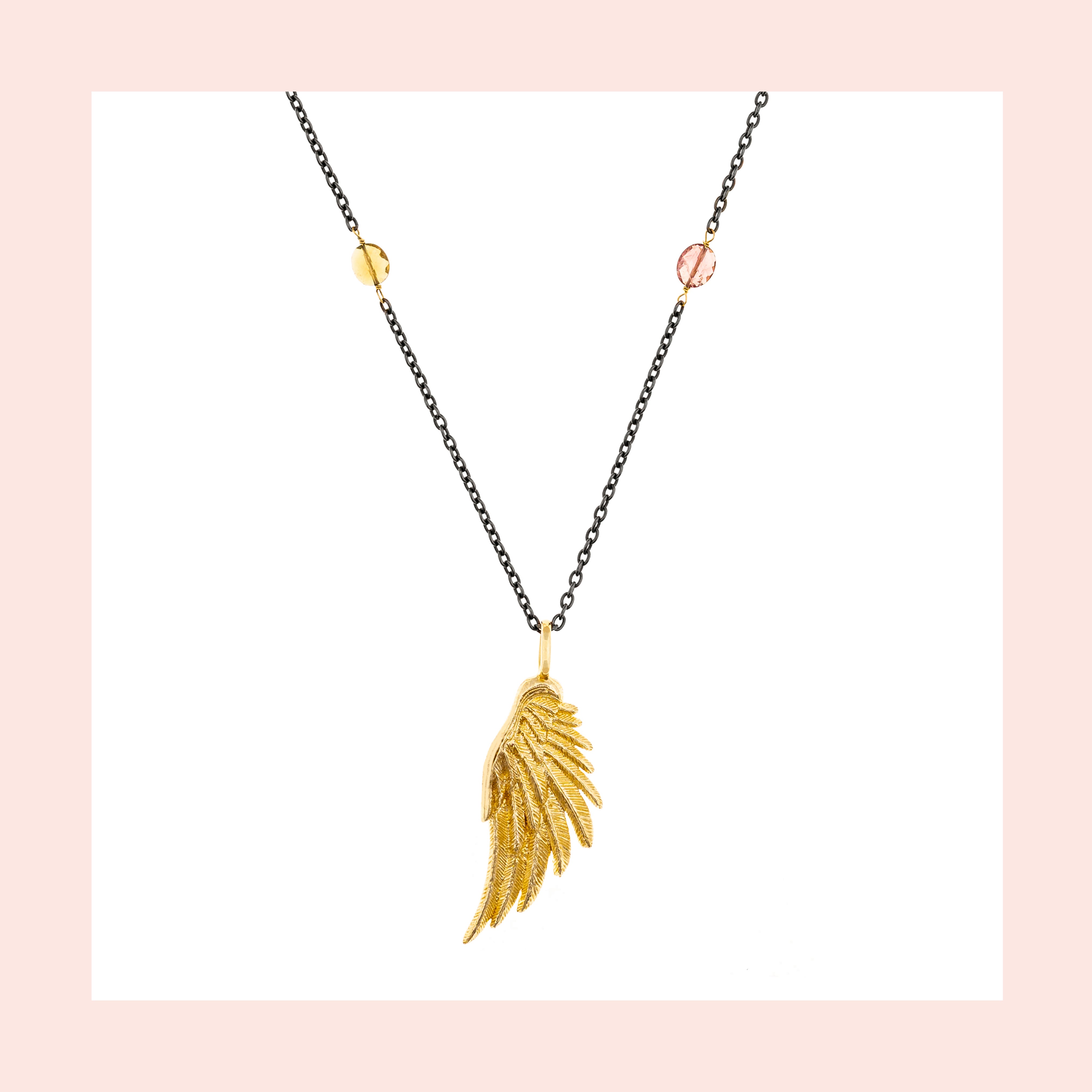Collana Artemis Ala Grande con Tormaline