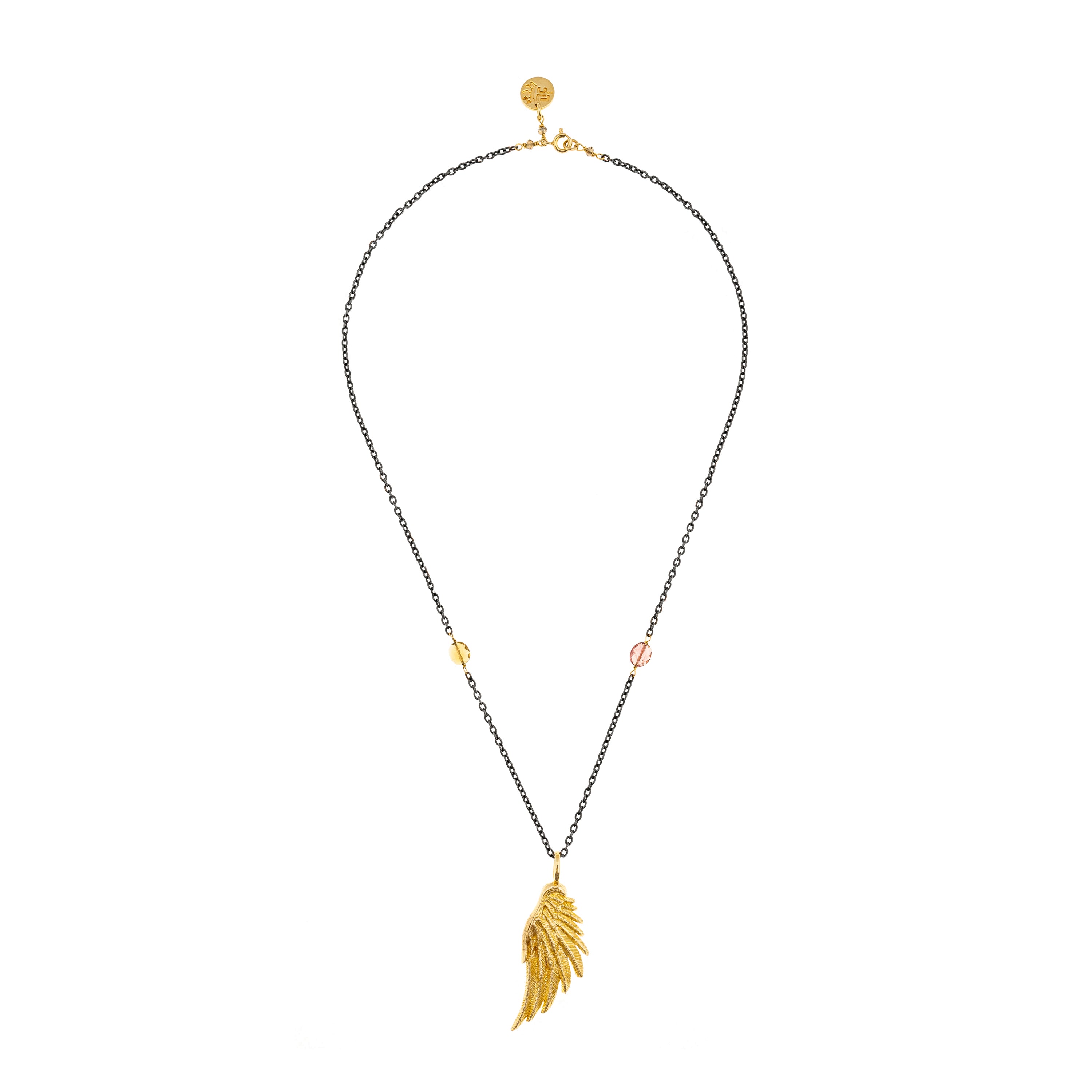 Collana Artemis Ala Grande con Tormaline