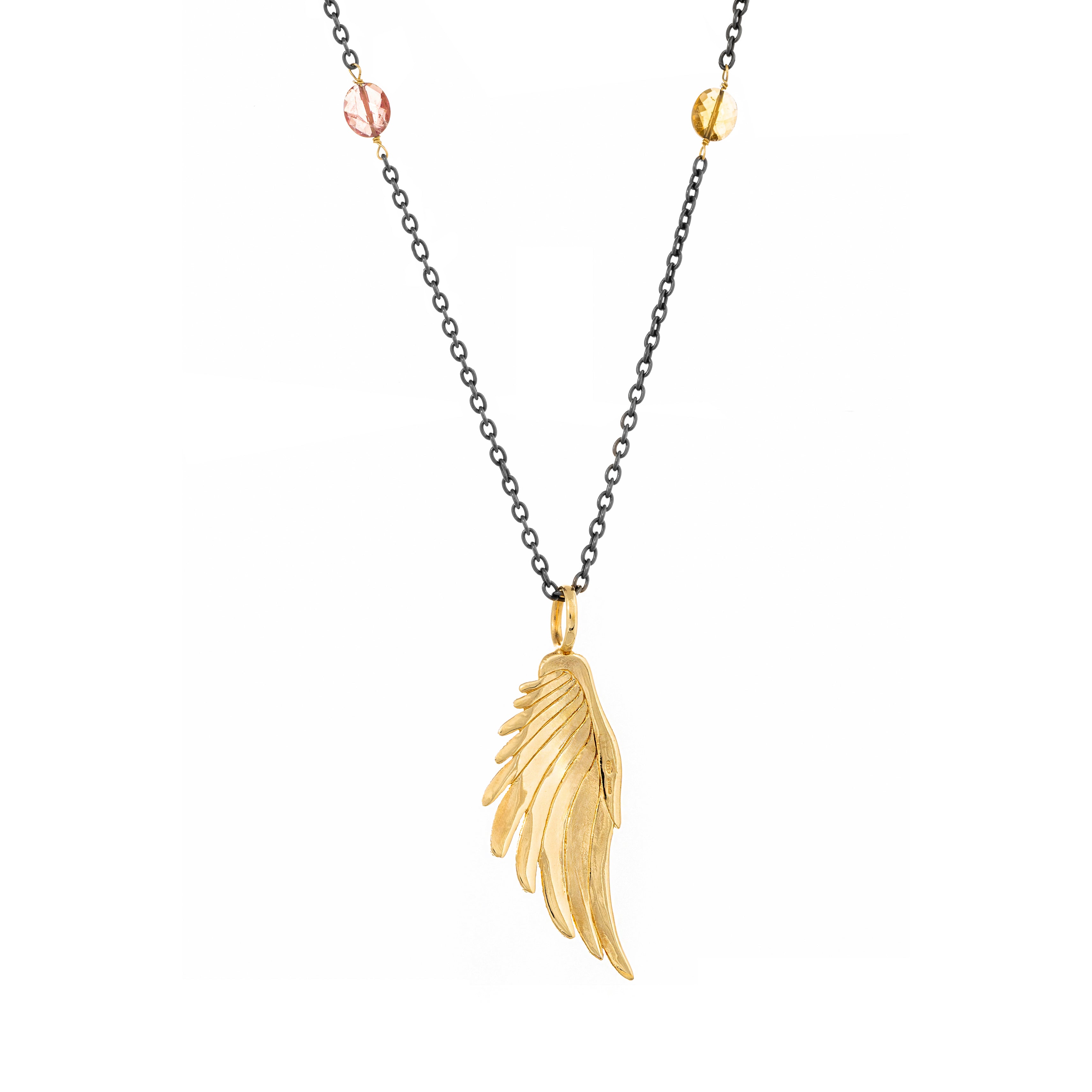 Collana Artemis Ala Grande con Tormaline