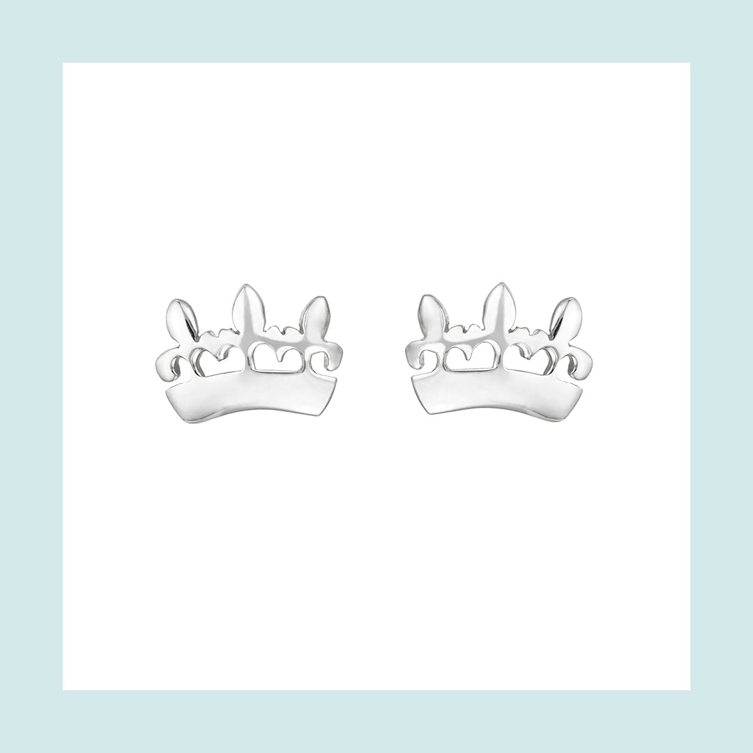 Bee Queen Crown Earrings